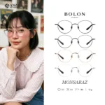 กรอบแว่นตา BOLON S/S 2026 รุ่น MONSARAZ BA7060 ทรง Round ดีไซน์มินิมอลไฮเอนด์ น้ำหนักเบา ของแท้ รับประกัน 1 ปี