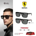 แว่นกันแดด FERRARI FZ6002U ทรง Square ผู้ชาย Full Frame น้ำหนักเบา Ferrari