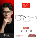 Ray-Ban RX6548 กรอบแว่นสายตา ทรง Square Double Bridge