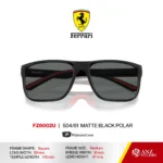 แว่นกันแดด FERRARI FZ6002U ทรง Square ผู้ชาย Full Frame น้ำหนักเบา Ferrari - Image 5