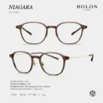 กรอบแว่นตา BOLON S/S 2026 รุ่น NIAGARA BJ5210 ทรง Oval น้ำหนักเบาพิเศษ ดีไซน์สปอร์ตเรียบหรู ของแท้ รับประกัน 1 ปี - Image 4