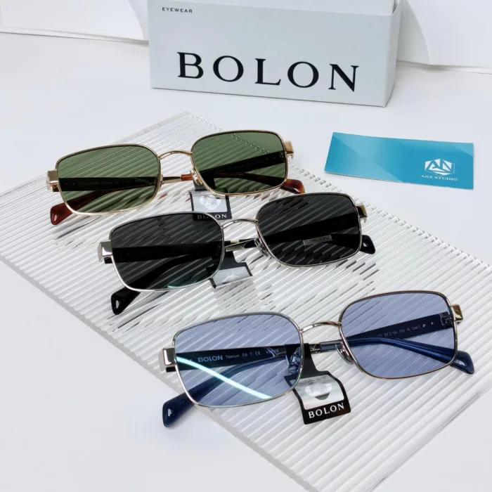 แว่นกันแดด BOLON S/S 2026 รุ่น MUNICH BX7003 ทรง Rectangle ดีไซน์โมเดิร์นคมชัด น้ำหนักเบา ของแท้ รับประกัน 1 ปี - Image 10