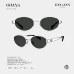 แว่นกันแดด BOLON S/S 2026 รุ่น GHANA BX7005 ทรง Oval ดีไซน์มินิมอลหรู น้ำหนักเบา ของแท้ รับประกัน 1 ปี - Image 10