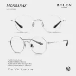 กรอบแว่นตา BOLON S/S 2026 รุ่น MONSARAZ BA7060 ทรง Round ดีไซน์มินิมอลไฮเอนด์ น้ำหนักเบา ของแท้ รับประกัน 1 ปี - Image 7