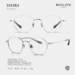 กรอบแว่นตา BOLON S/S 2026 รุ่น TAVIRA BA7061 ทรง Polygon ดีไซน์โมเดิร์น น้ำหนักเบา ของแท้ รับประกัน 1 ปี - Image 7
