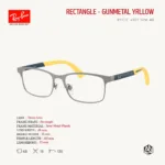 RayBan Junior RY1061 Size 48 กรอบแว่นตาเด็ก ทรง Rectangle - Image 6