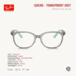 RayBan Junior รุ่น RY1614D Eyeglasses Size 49 กรอบแว่นตาเด็ก ทรง Pillow ดีไซน์ทันสมัย น้ำหนักเบา ใส่สบาย - Image 3