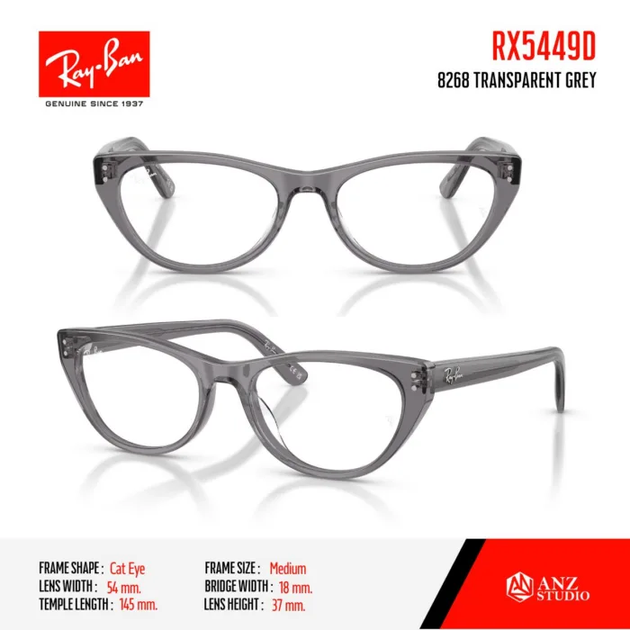 Ray-Ban RX5449D กรอบแว่นสายตา ทรง Cat Eye - Image 8