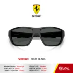 แว่นกันแดด FERRARI FZ6012U ทรง Sport Wraparound ผู้ชาย Polarized Full Frame  ของแท้รับประกัน 2 ปี - Image 10