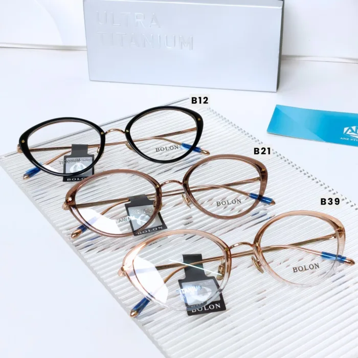 กรอบแว่นตา BOLON S/S 2026 รุ่น MYKONOS BR6000 ทรง Cat-eye ดีไซน์วินเทจผสมโมเดิร์น ของแท้ รับประกัน 1 ปี - Image 8
