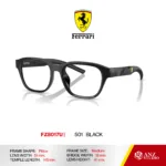 กรอบแว่นตา FERRARI FZ8017U ทรง Pillow ผู้ชาย Full Frame น้ำหนักเบา ดีไซน์ Racing ของแท้รับประกัน 2 ปี - Image 2