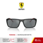 แว่นกันแดด FERRARI FZ6003U ทรง Rectangle ผู้ชาย Full Frame เลนส์ Mirror น้ำหนักเบา Ferrari - Image 3