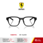 กรอบแว่นตา FERRARI FZ8017U ทรง Pillow ผู้ชาย Full Frame น้ำหนักเบา ดีไซน์ Racing ของแท้รับประกัน 2 ปี - Image 3