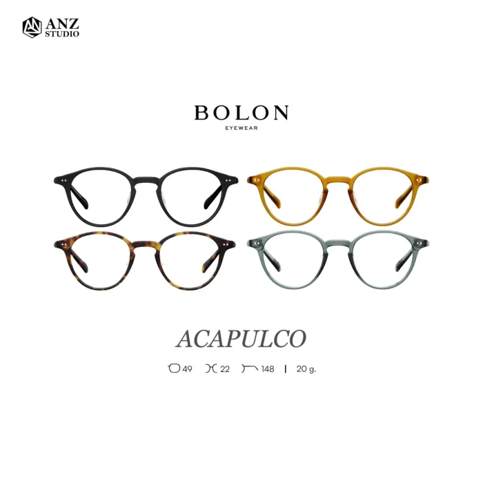 กรอบแว่นตา BOLON S/S 2026 รุ่น ACAPULCO BJ3231 ทรง Panthos คลาสสิก ใส่ได้ทุกวัน ของแท้ รับประกัน 1 ปี - Image 2