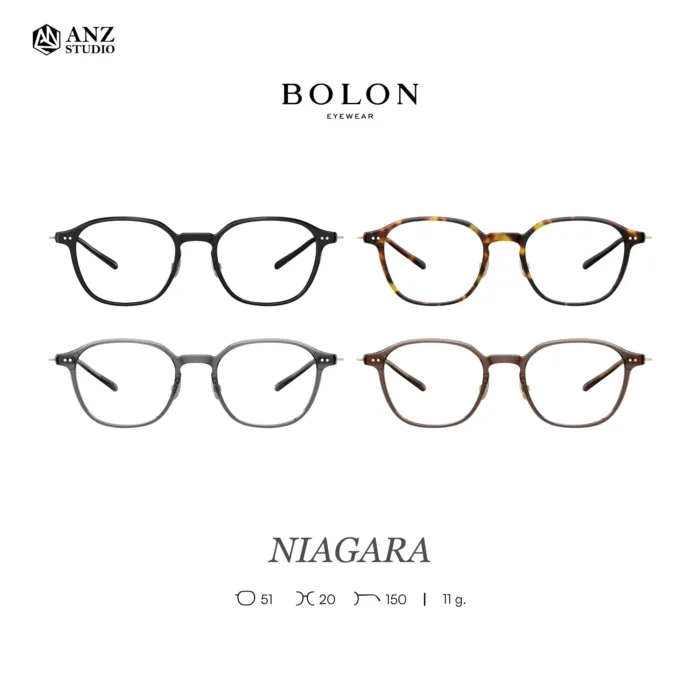 กรอบแว่นตา BOLON S/S 2026 รุ่น NIAGARA BJ5210 ทรง Oval น้ำหนักเบาพิเศษ ดีไซน์สปอร์ตเรียบหรู ของแท้ รับประกัน 1 ปี - Image 3