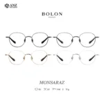 กรอบแว่นตา BOLON S/S 2026 รุ่น MONSARAZ BA7060 ทรง Round ดีไซน์มินิมอลไฮเอนด์ น้ำหนักเบา ของแท้ รับประกัน 1 ปี - Image 3