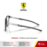 กรอบแว่นตา FERRARI FZ8024U ทรง Pillow ผู้ชาย Full Frame น้ำหนักเบา บานพับ Screwless Ferrari ของแท้รับประกัน 2 ปี - Image 4