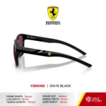 แว่นกันแดด FERRARI FZ6019D ทรง Square Unisex Full Frame เลนส์ Red Ferrari Exclusive น้ำหนักเบา Ferrari - Image 4