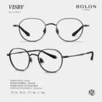 กรอบแว่นตา BOLON S/S 2026 รุ่น VISBY BA7059 ทรง Round ดีไซน์มินิมอลน้ำหนักเบา ของแท้ รับประกัน 1 ปี - Image 5