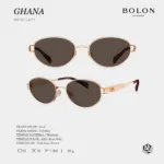 แว่นกันแดด BOLON S/S 2026 รุ่น GHANA BX7005 ทรง Oval ดีไซน์มินิมอลหรู น้ำหนักเบา ของแท้ รับประกัน 1 ปี - Image 4