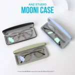 ANZ MOONI CASE กล่องแว่นตา มินิมอล ผิวเรียบกึ่งเงา เรียบหรู น้ำหนักเบา - Image 5