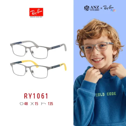 RayBan Junior RY1061 Size 48 กรอบแว่นตาเด็ก ทรง Rectangle