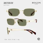 แว่นกันแดด BOLON S/S 2026 รุ่น MUNICH BX7003 ทรง Rectangle ดีไซน์โมเดิร์นคมชัด น้ำหนักเบา ของแท้ รับประกัน 1 ปี - Image 5