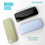 ANZ MOONI CASE กล่องแว่นตา มินิมอล ผิวเรียบกึ่งเงา เรียบหรู น้ำหนักเบา - Image 6