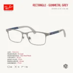 RayBan Junior RY1061 Size 48 กรอบแว่นตาเด็ก ทรง Rectangle - Image 2