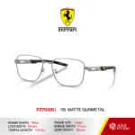 กรอบแว่นตา FERRARI FZ7012D กรอบแว่นตาทรง Pillow ดีไซน์ Racing โลหะน้ำหนักเบา บานพับ Screwless ของแท้รับประกัน 2 ปี - Image 6