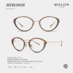 กรอบแว่นตา BOLON S/S 2026 รุ่น MYKONOS BR6000 ทรง Cat-eye ดีไซน์วินเทจผสมโมเดิร์น ของแท้ รับประกัน 1 ปี - Image 6