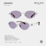 แว่นกันแดด BOLON S/S 2026 รุ่น GHANA BX7005 ทรง Oval ดีไซน์มินิมอลหรู น้ำหนักเบา ของแท้ รับประกัน 1 ปี - Image 8
