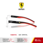 กรอบแว่นตา FERRARI FZ8017U ทรง Pillow ผู้ชาย Full Frame น้ำหนักเบา ดีไซน์ Racing ของแท้รับประกัน 2 ปี - Image 8