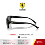 แว่นกันแดด FERRARI FZ6003U ทรง Rectangle ผู้ชาย Full Frame เลนส์ Mirror น้ำหนักเบา Ferrari - Image 8