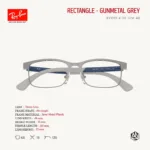 RayBan Junior RY1061 Size 48 กรอบแว่นตาเด็ก ทรง Rectangle - Image 5