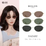 แว่นกันแดด BOLON S/S 2026 รุ่น NAZARE BL7216 ทรง Oval ดีไซน์เรียบหรู โลหะบางเบา ของแท้ รับประกัน 1 ปี