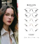 กรอบแว่นตา BOLON S/S 2026 รุ่น VISBY BA7059 ทรง Round ดีไซน์มินิมอลน้ำหนักเบา ของแท้ รับประกัน 1 ปี