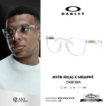 กรอบแว่นตา OAKLEY OX8139 HSTN RX Kylian Mbappé Signature Series ทรงกลม เบาพิเศษ Low Bridge Fit ของแท้รับประกัน 2 ปี