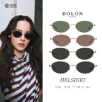 แว่นกันแดด BOLON รุ่น HELSINKI BV1057 ทรง Oval พับได้ ดีไซน์มินิมอลน้ำหนักเบา ของแท้ รับประกัน 1 ปี