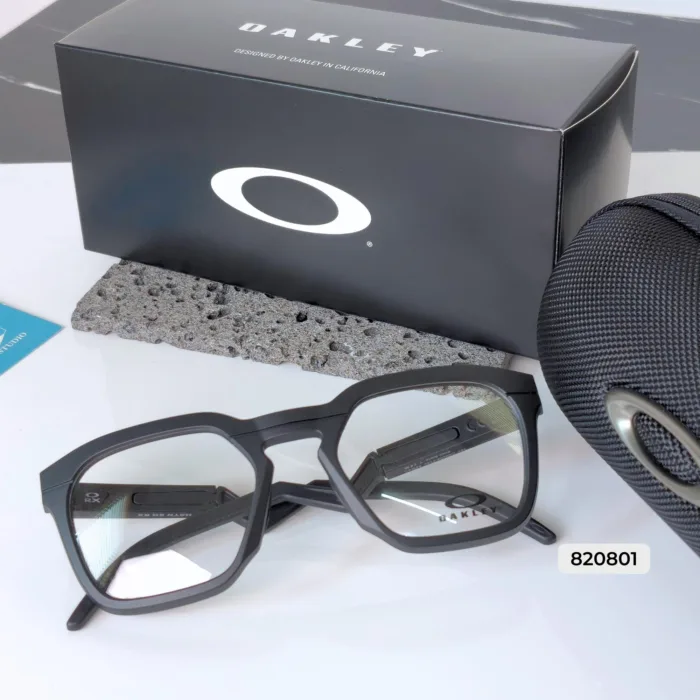 กรอบแว่นตา OAKLEY OX8208 HSTN SQ RX ทรงสี่เหลี่ยม เบาพิเศษ กันลื่น ใส่สบาย ของแท้รับประกัน 2 ปี - Image 9