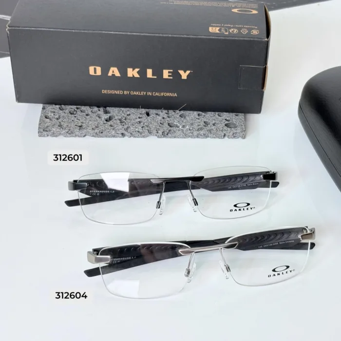 กรอบแว่นตา OAKLEY OX3126 STEAKHOUSE 1.0 กรอบเจาะเลนส์ เบาพิเศษ โลหะแข็งแรง ของแท้รับประกัน 2 ปี - Image 8