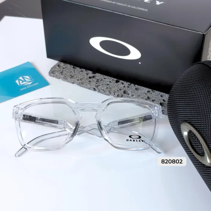 กรอบแว่นตา OAKLEY OX8208 HSTN SQ RX ทรงสี่เหลี่ยม เบาพิเศษ กันลื่น ใส่สบาย ของแท้รับประกัน 2 ปี - Image 11