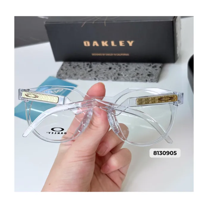 กรอบแว่นตา OAKLEY OX8139 HSTN RX Kylian Mbappé Signature Series ทรงกลม เบาพิเศษ Low Bridge Fit ของแท้รับประกัน 2 ปี - Image 9