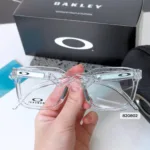 กรอบแว่นตา OAKLEY OX8208 HSTN SQ RX ทรงสี่เหลี่ยม เบาพิเศษ กันลื่น ใส่สบาย ของแท้รับประกัน 2 ปี - Image 12