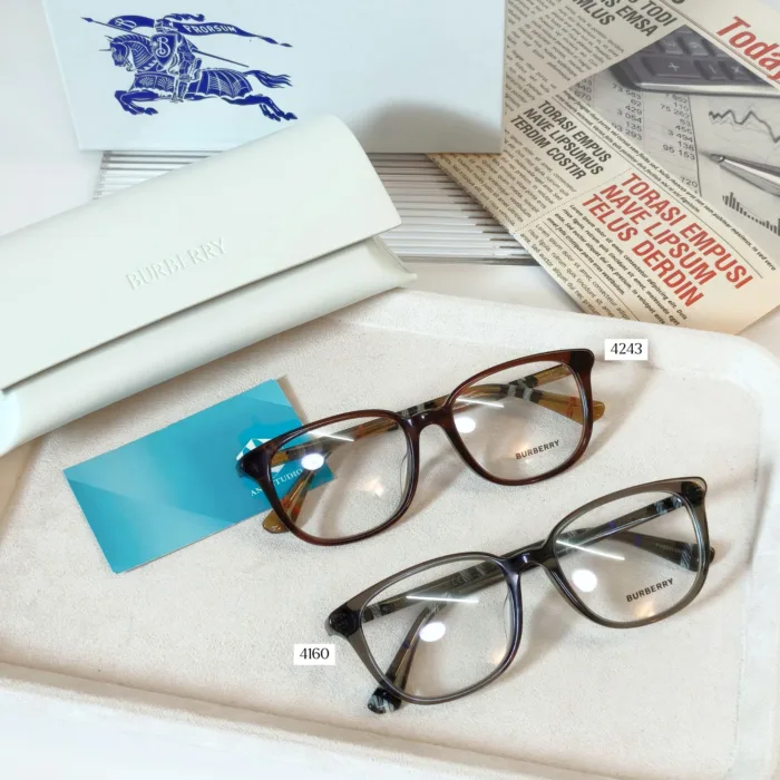 กรอบแว่นตา BURBERRY รุ่น BE2434D ทรง Square ลาย Burberry Check ของแท้ รับประกัน 2 ปี - Image 16