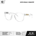 กรอบแว่นตา OAKLEY OX8139 HSTN RX Kylian Mbappé Signature Series ทรงกลม เบาพิเศษ Low Bridge Fit ของแท้รับประกัน 2 ปี - Image 2