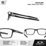 กรอบแว่นตา OAKLEY OX8153 METALINK กรอบผสมโลหะ เบาพิเศษ ทนทาน ปรับจมูกได้ ของแท้รับประกัน 2 ปี - Image 4