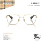กรอบแว่นตา BURBERRY รุ่น BE1396 ทรง Pilot กรอบโลหะดีไซน์ Double Bridge ของแท้ รับประกัน 2 ปี - Image 5