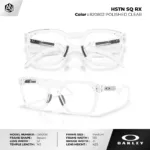 กรอบแว่นตา OAKLEY OX8208 HSTN SQ RX ทรงสี่เหลี่ยม เบาพิเศษ กันลื่น ใส่สบาย ของแท้รับประกัน 2 ปี - Image 5
