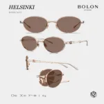 แว่นกันแดด BOLON รุ่น HELSINKI BV1057 ทรง Oval พับได้ ดีไซน์มินิมอลน้ำหนักเบา ของแท้ รับประกัน 1 ปี - Image 4